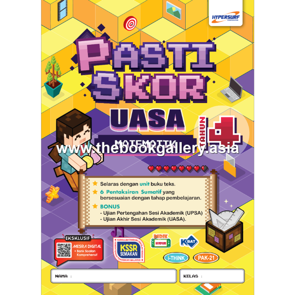 Pasti Skor UASA SK Matematik 4 (V2)_Front Cover