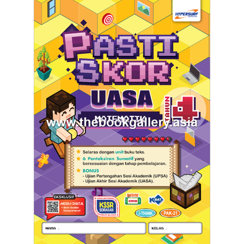 Pasti Skor UASA SK Matematik 4 (V2)_Front Cover