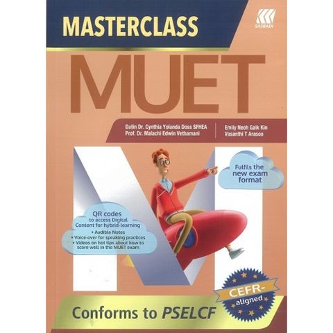 masterclass muet book