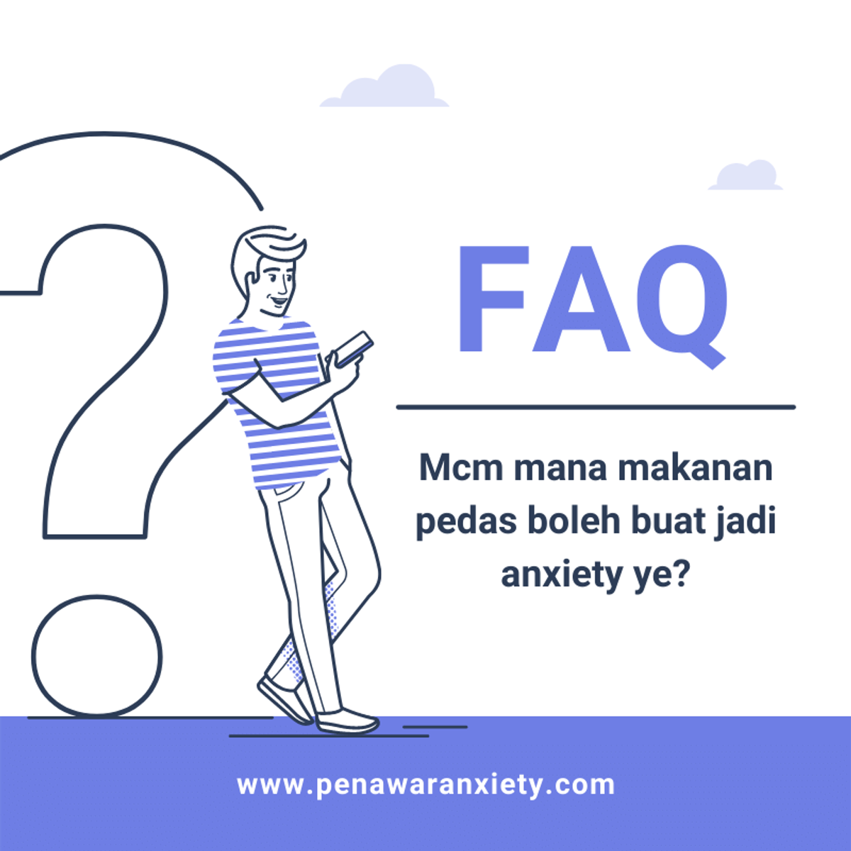Mcm mana makanan pedas boleh buat jadi anxiety ye?