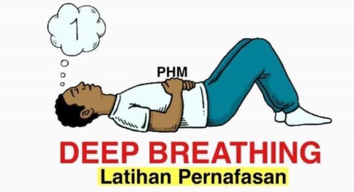 Cara Buat Latihan Pernafasan (Deep Breathing)