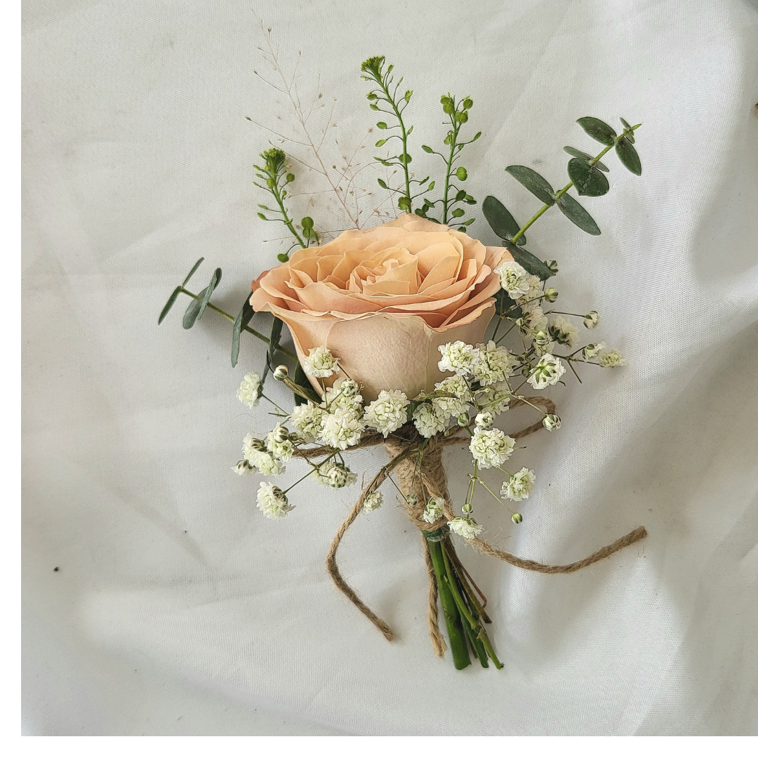 corsage boutonniere cappocinno rose wedding ss2-flower-florist-florist-online-flower-delivery-kl-flower-petaling-jaya-florist-bouquet-red-rose