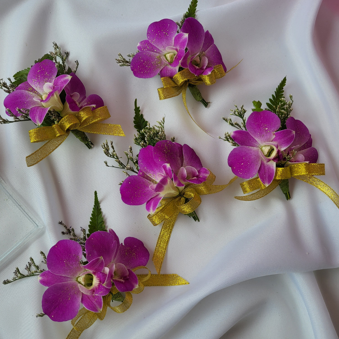 corsage boutonniere  4  orchids wedding ss2-flower-florist-florist-online-flower-delivery-kl-flower-petaling-jaya-florist-bouquet-red-rose