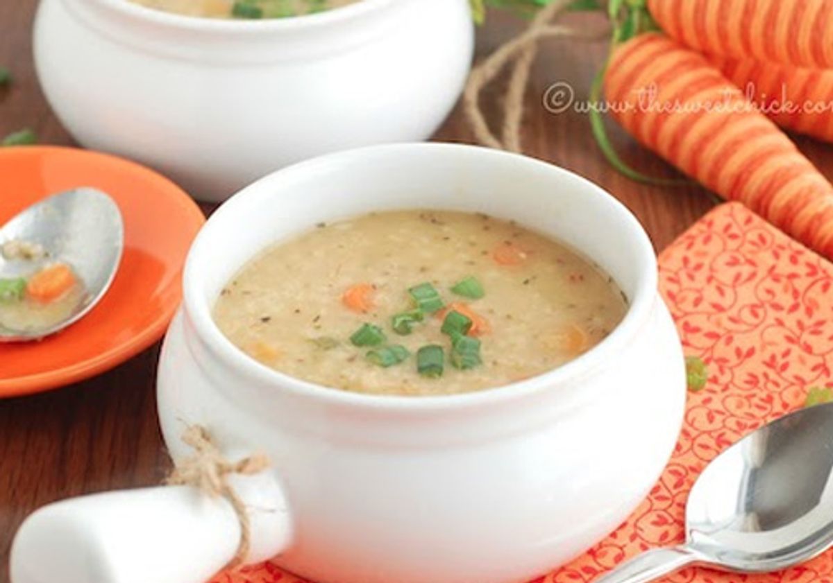 Oats Vegetable Soup