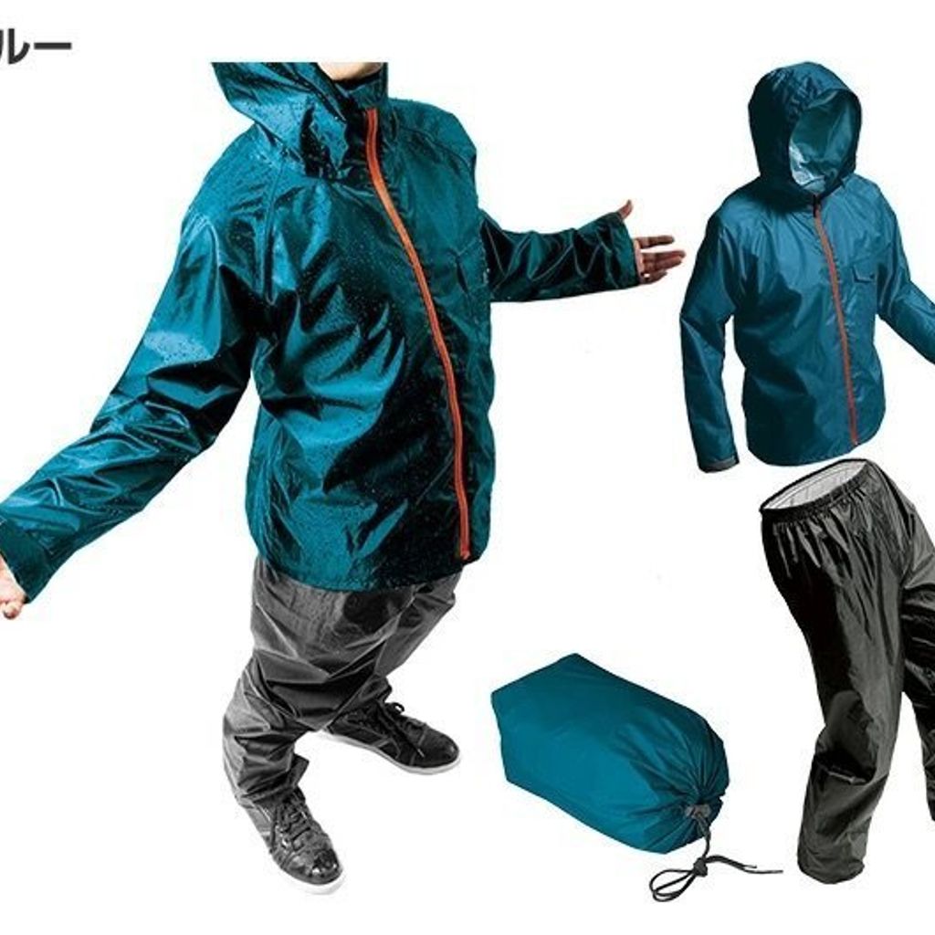 【 MAKKU 雨衣 】AS-7100 超輕量 兩件式雨衣 / 3色 / 戶外工作 & 機車通勤 & 釣魚 適用