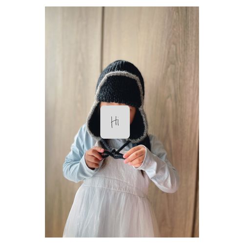 【作品分享】Carlo Hat- 飛行帽 Ear flap cap
