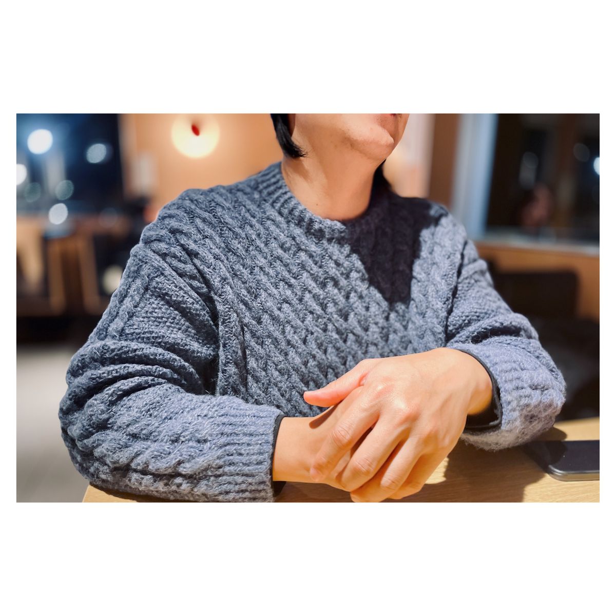 【作品分享】Grano Sweater 超級麻麻麻的男生版麻花毛衣