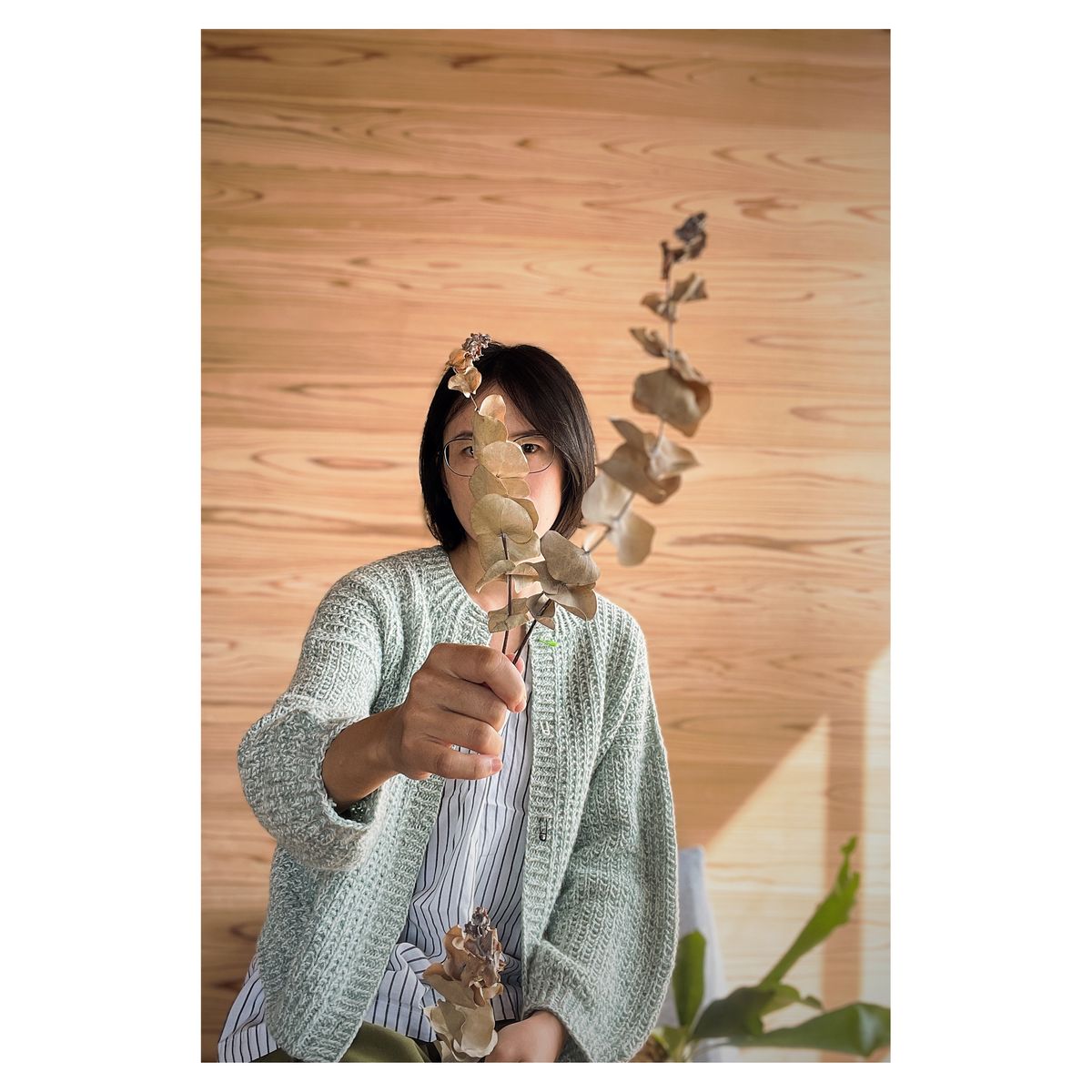 【作品分享】Velvety Cardigan by Gregoria fibre