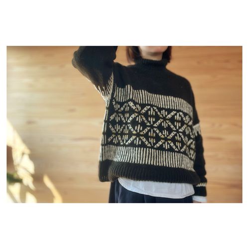 【設計師合作】 Shimizu Eri｜Rime on trees 樹霜毛衣 