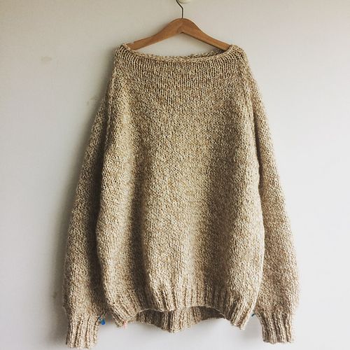 【免費織圖・ Free Pattern】Nanoka Sweater No.1
