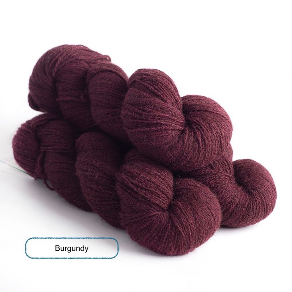 03_mYak_Skein_Burgundy_lace拷貝