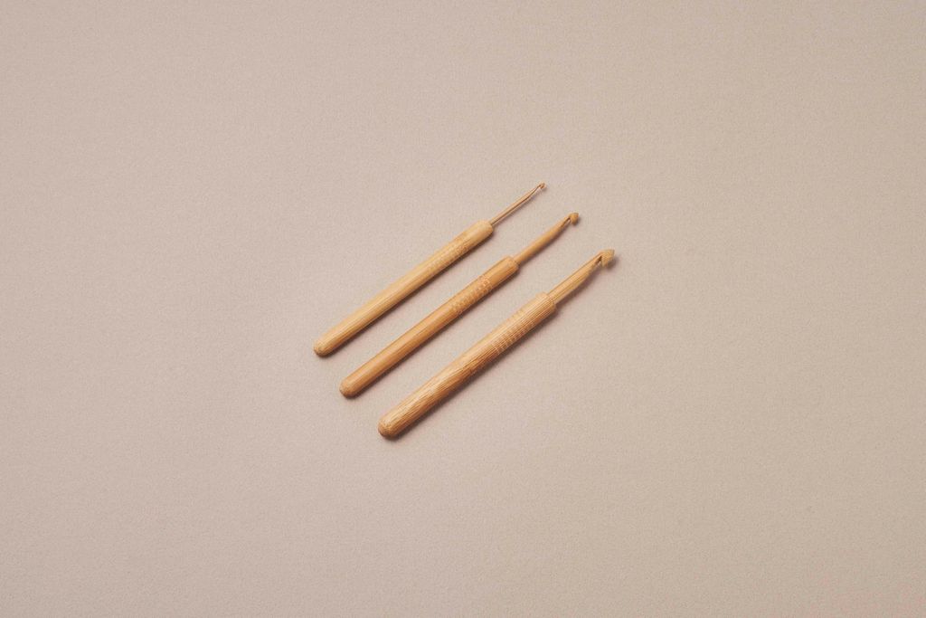 Seeknit_Crochet Hooks with Bamboo Tips_Koshitsu_13cm