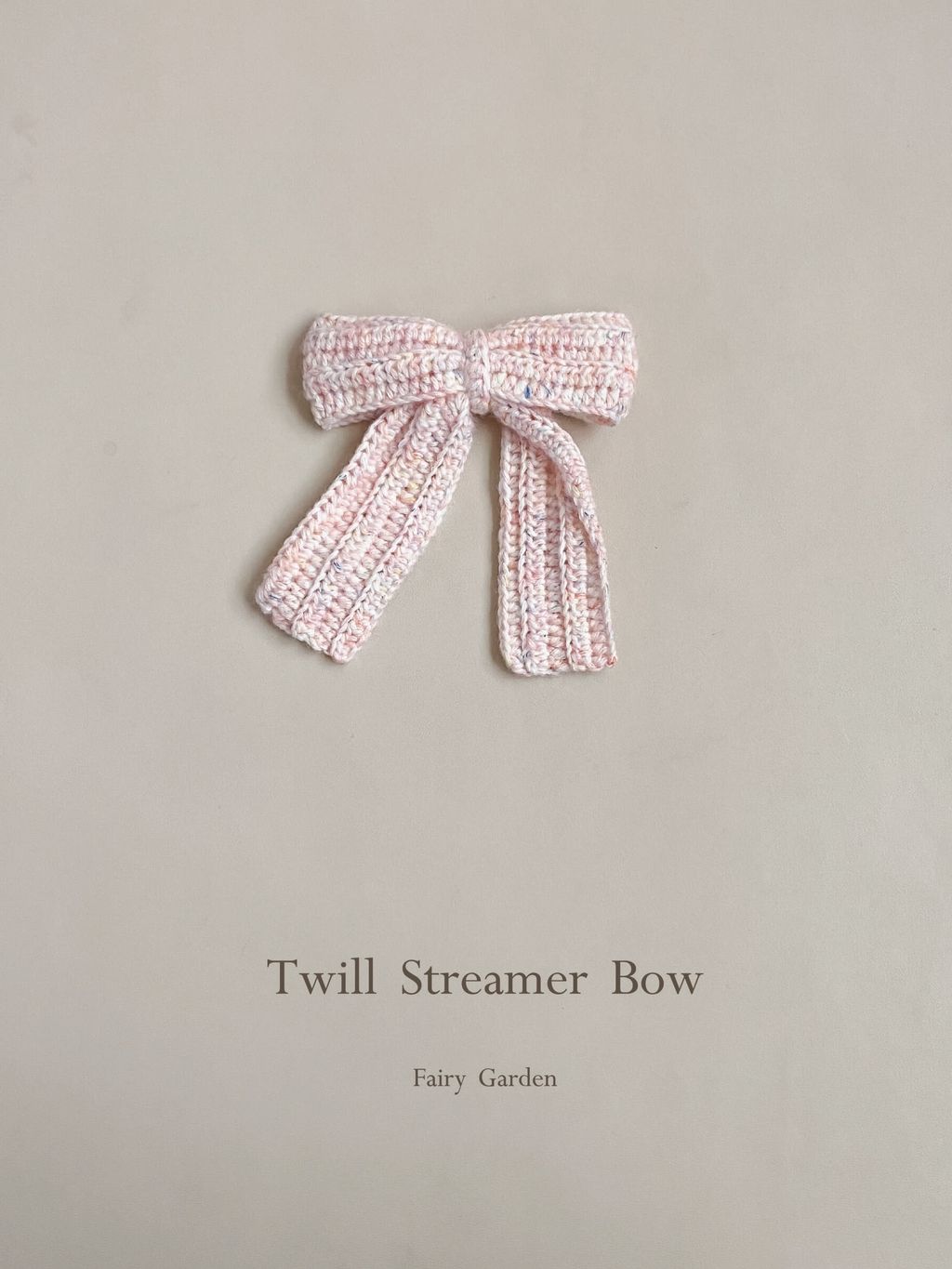 Twill Streamer Bow｜斜紋飄帶蝴蝶結_27-1