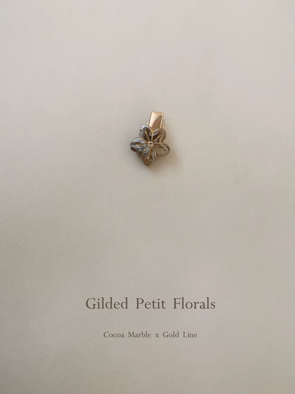 Gilded Petit Florals｜金線小花_14-1