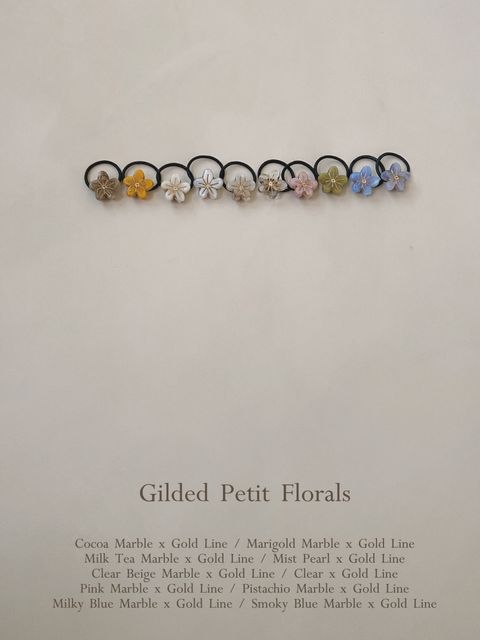 Gilded Petit Florals｜金線小花_25-1