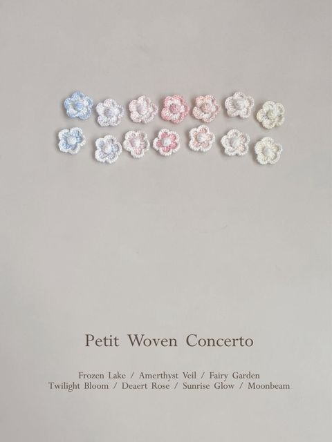 Petit Woven Concerto｜小花編織協奏曲 - 彩點色線_3-1