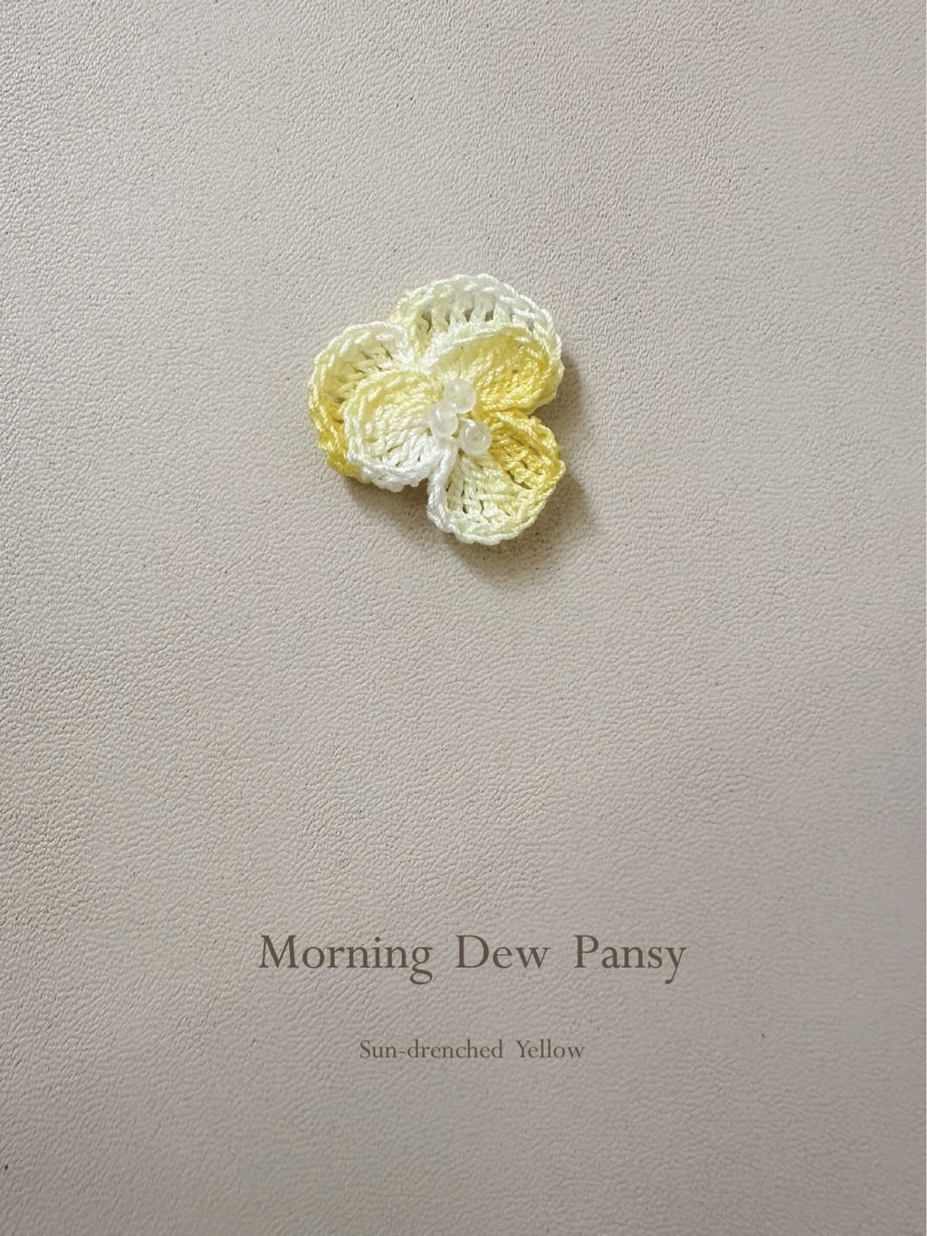 Morning Dew Pansy｜朝露三色堇_4-1