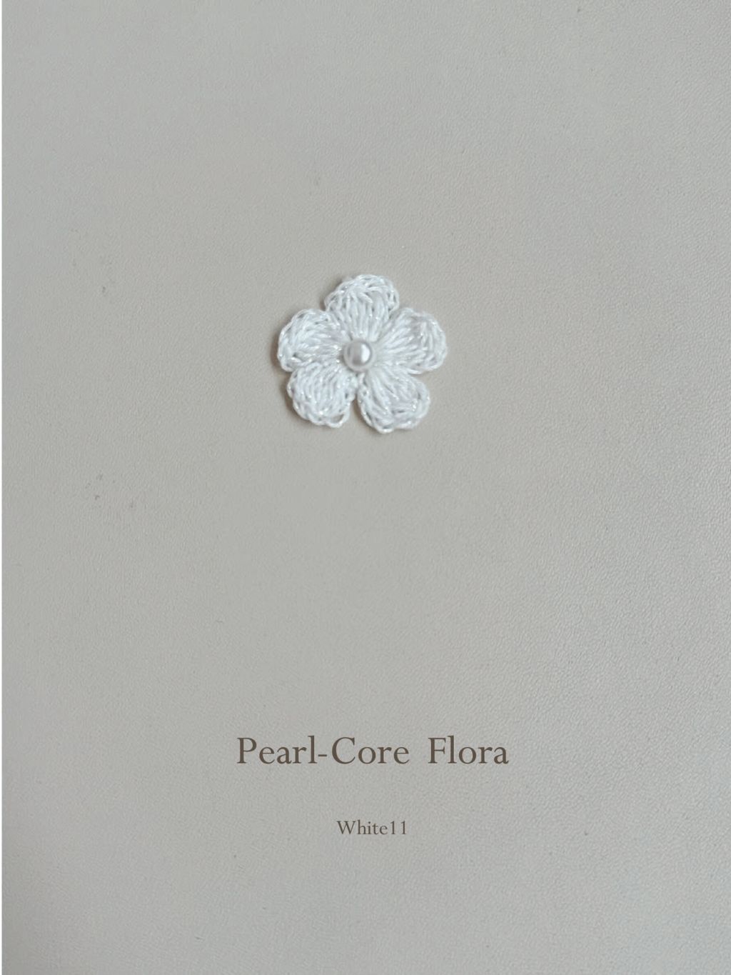 Pearl-Core Flora｜珠心花綻 - 銀絲色線_3-1