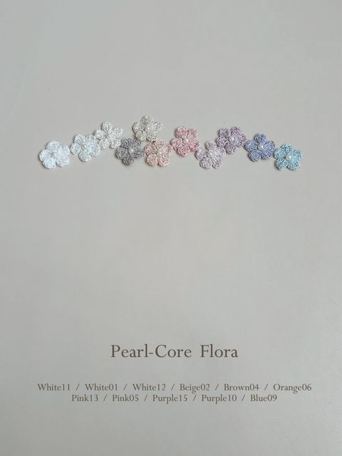 Pearl-Core Flora｜珠心花綻 - 銀絲色線_1-1