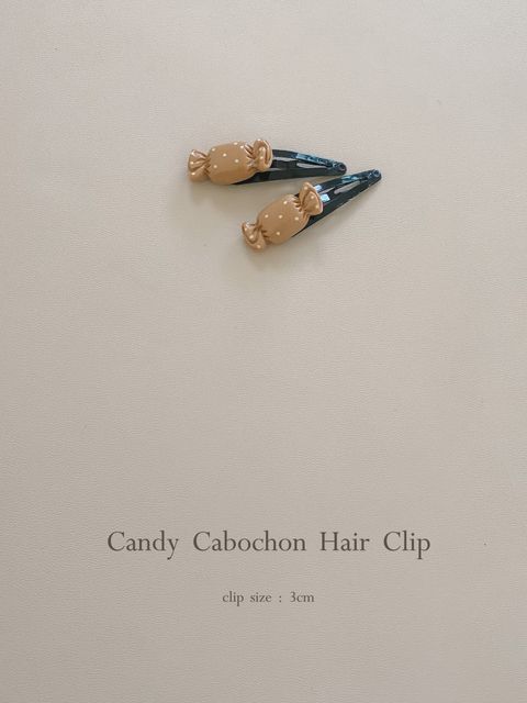 Candy Cabochon Hair Clip - 3cm_13-1