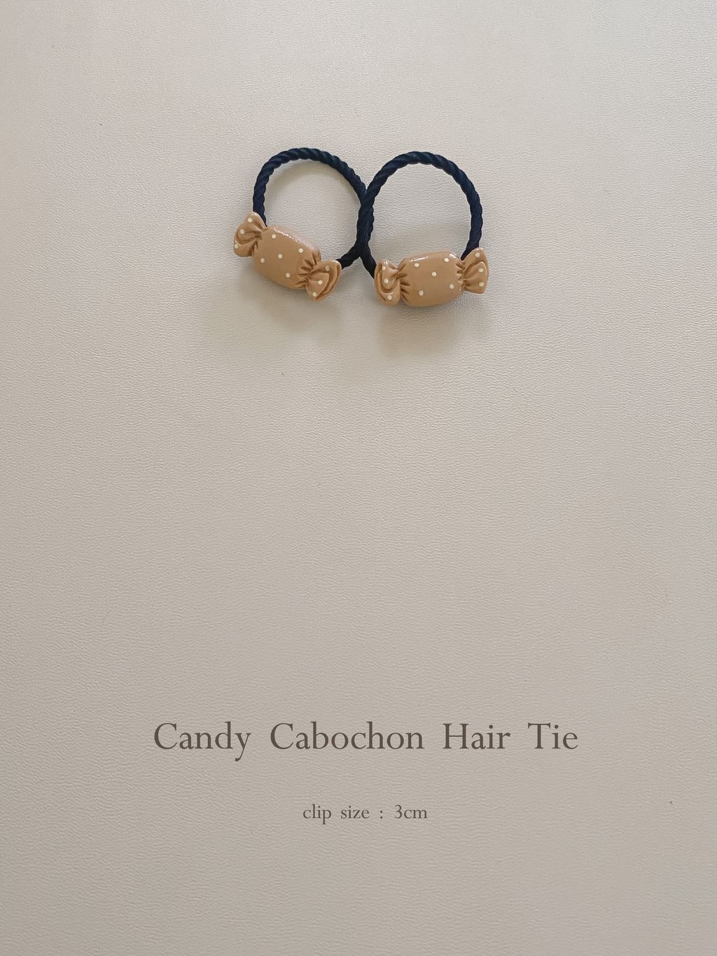 Candy Cabochon Hair Tie - 3cm_12-1