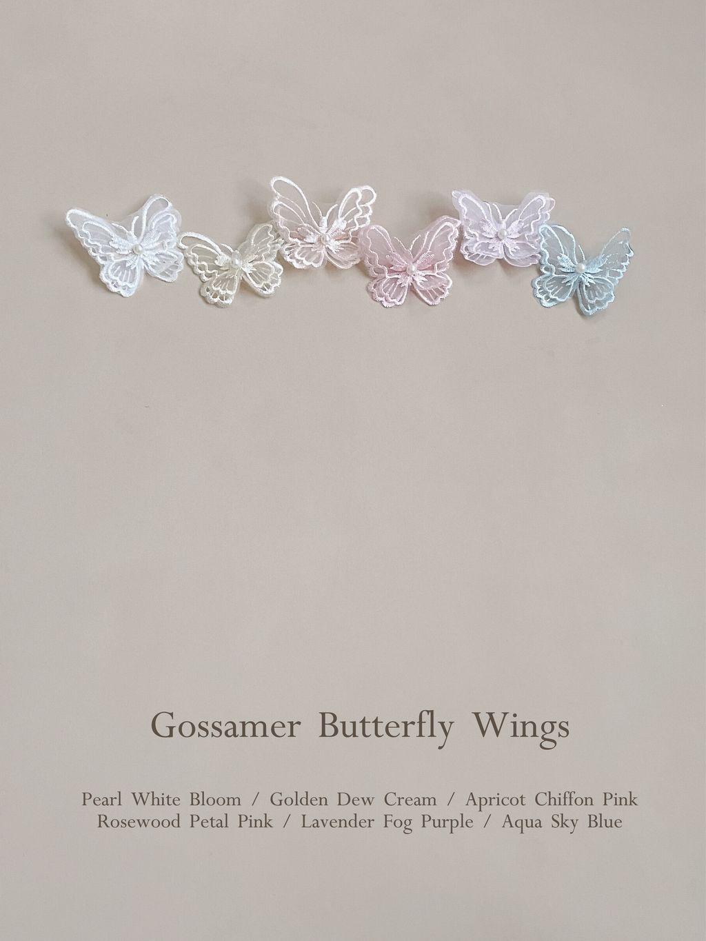 Gossamer Butterfly Wings|蝶翼輕紗夢_1-1