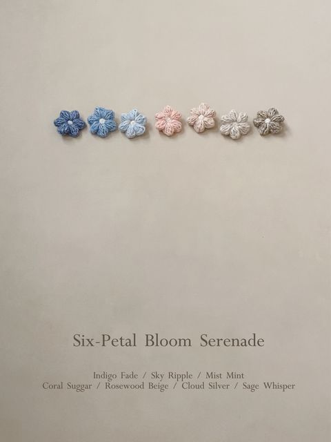 Six-Petal Bloom Serenade｜六瓣花朵之頌髮夾_1-1