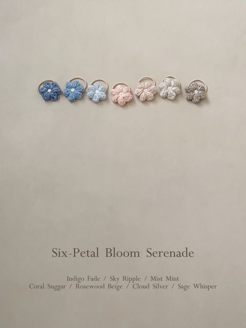Six-Petal Bloom Serenade｜六瓣花朵之頌髮夾_9-1