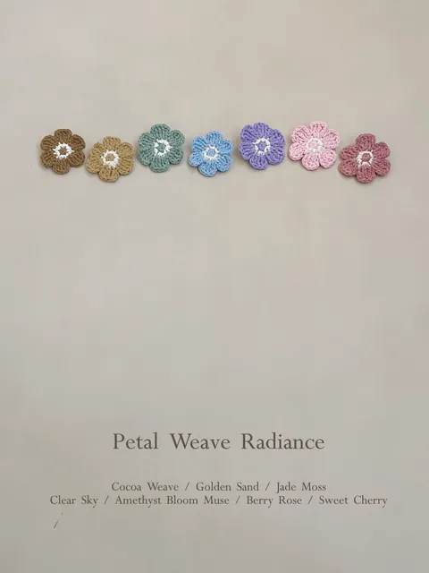 Petal Weave Radiance｜花瓣編織光華髮夾2_1-1