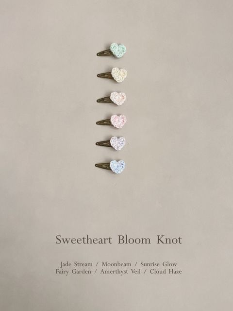 Sweetheart Bloom Knot｜甜心花結髮夾_2-1