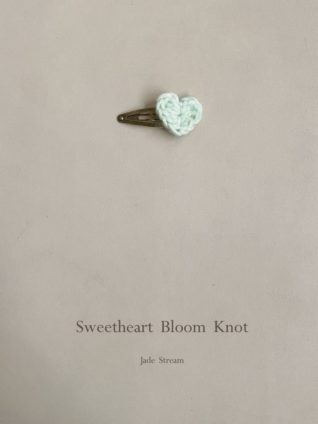 Sweetheart Bloom Knot｜甜心花結髮夾_20-1