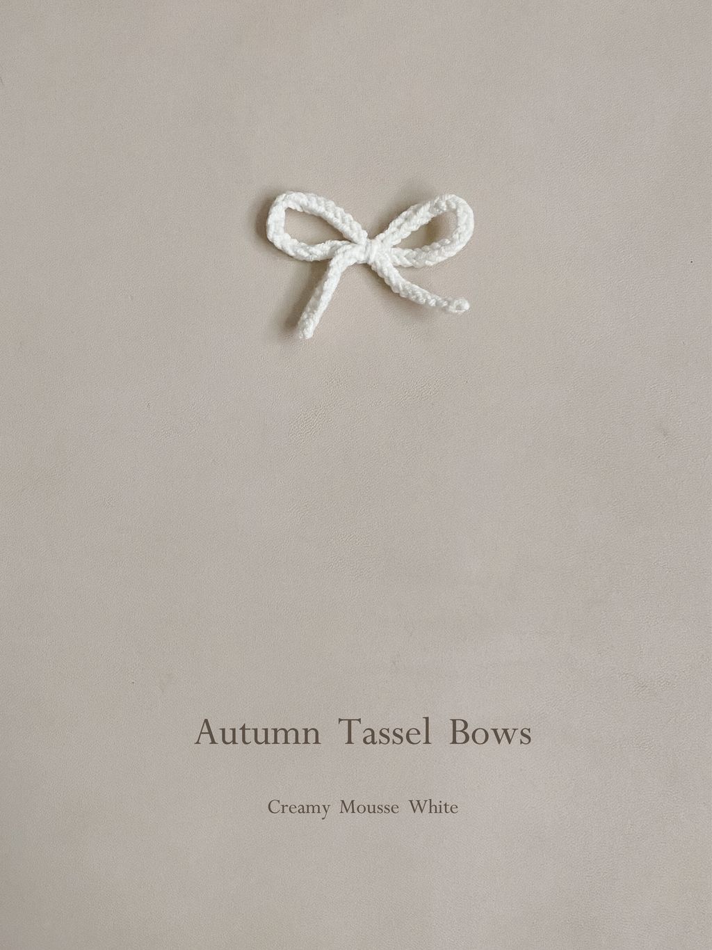 Autumn Tassel｜秋日細緻結_1-1