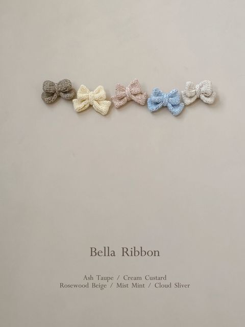 Belle Ribbon｜貝兒蝴蝶鉤針 - 緞染色_4-1