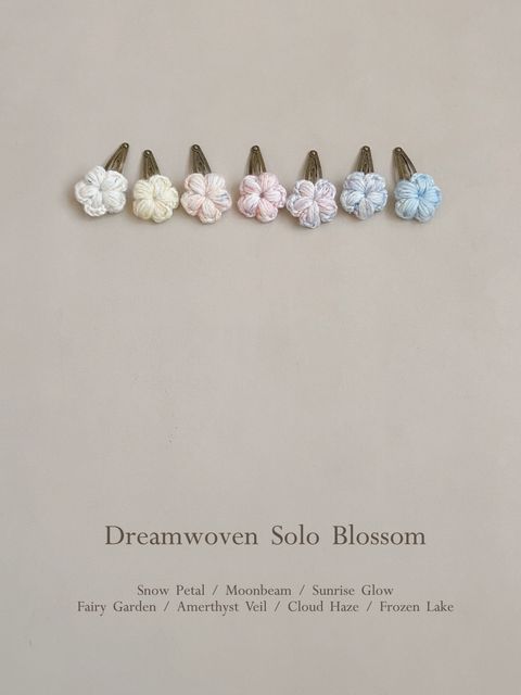 Dreamwoven Solo Blossom｜夢裡編織 - 彩點色線_9-1