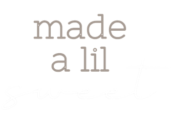 Made a lil Sweet | Personalised Embroidery