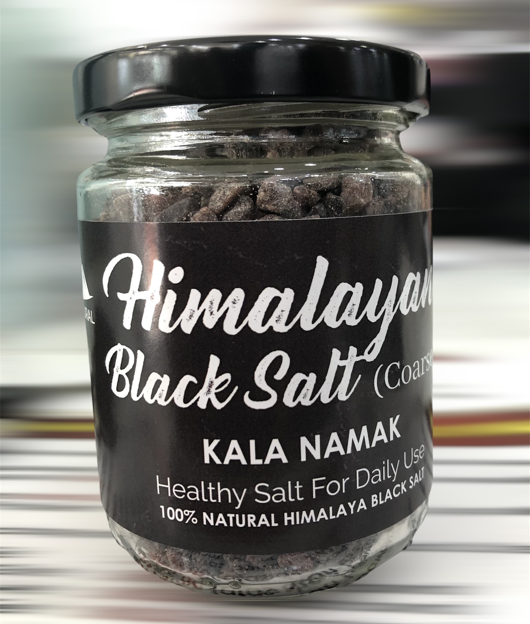 Kala Namak salt in a jar buy online
