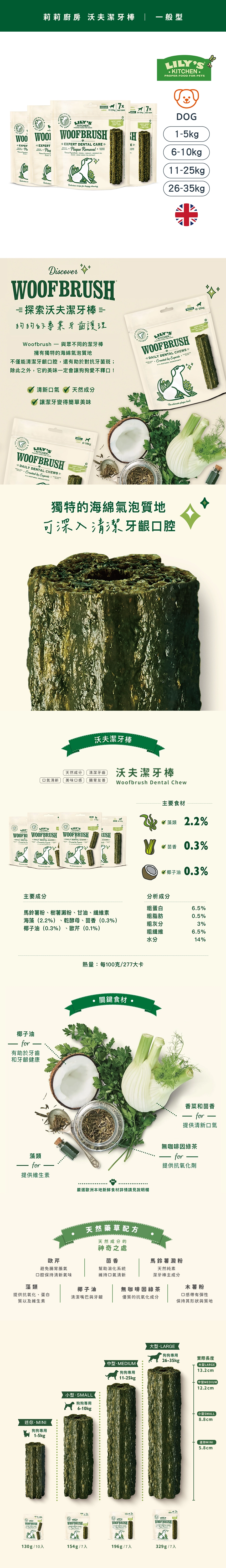莉莉廚房 沃夫潔牙棒-一般款-官網-長