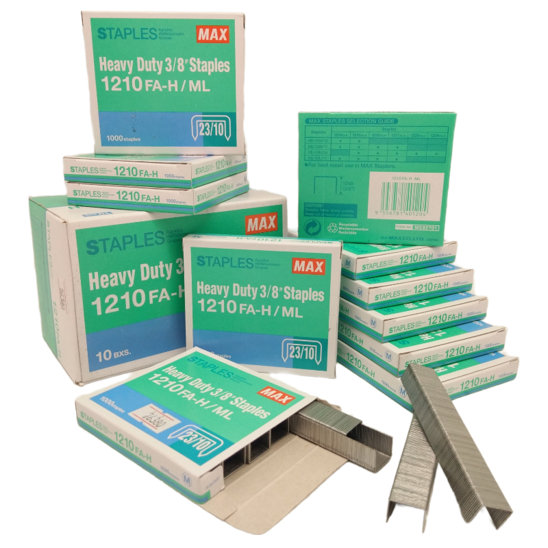 MAX 1210 FA-H Staples Heavy Duty (23/10) – N.P. Copy Service