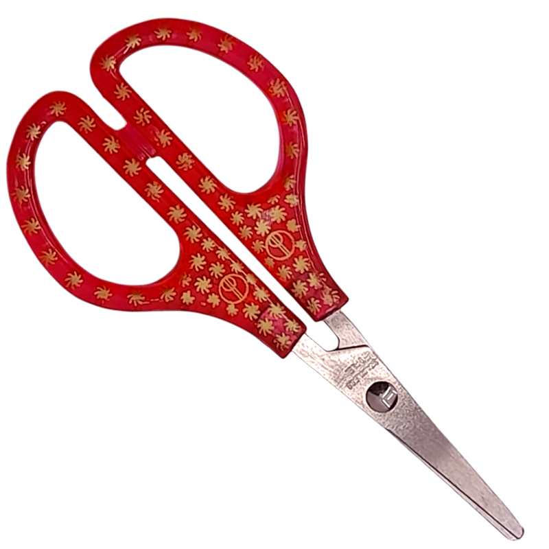 Stainless Steel Scissors - RED (S) (1).png