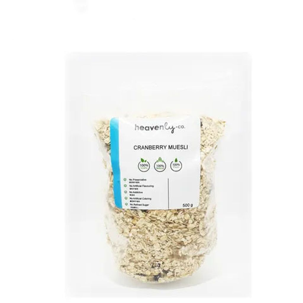 muesli cranberry