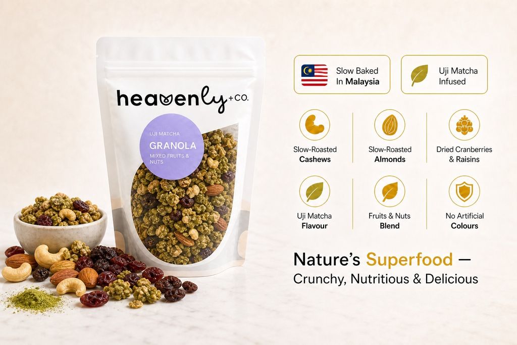 uji matcha granola 1