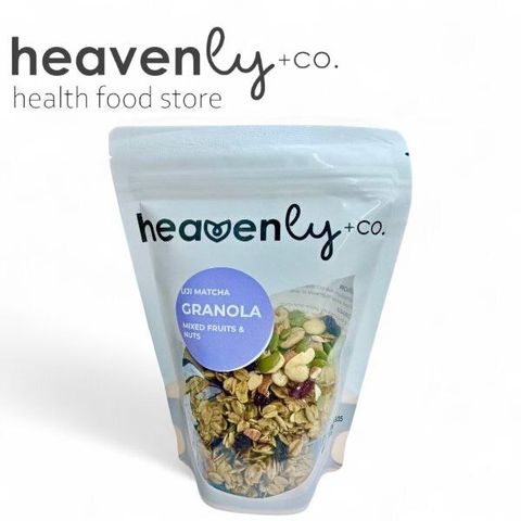 uji matcha granola