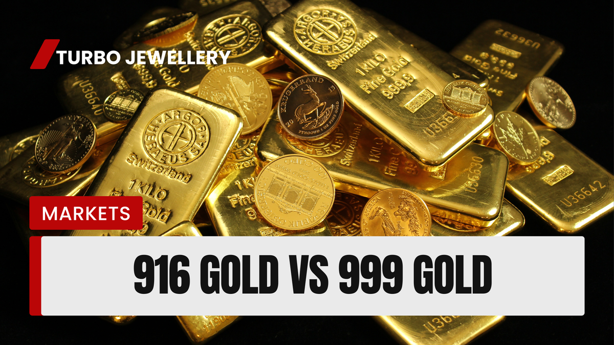 Gold Purity: Difference between 916 gold and 999 gold 