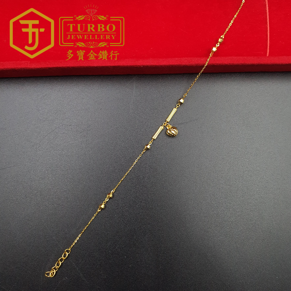 20260330_135711  [916G] Strip & Batch Beads Hanging Love Polo Bracelet 条柱间批珠吊爱心Polo手链