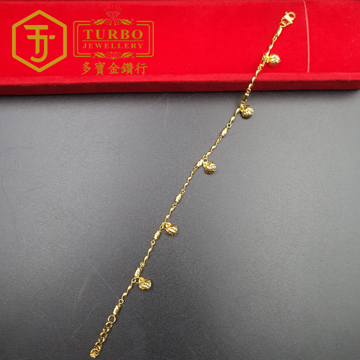 20260330_135228    [916G] Batch Pillar & Twisted Hanging Love Bracelet 批柱间扭结吊爱心手链 Rantai Tangan Tiang Batch & Berpintal Gant