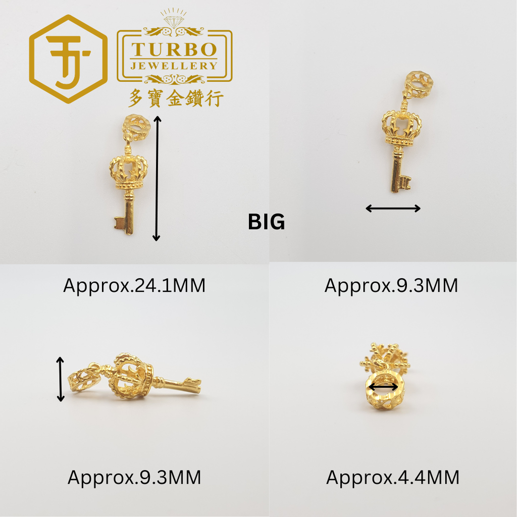 20260306_145855 [916G] Crown Key PDR Pendant 皇帽钥匙PDR立体咀 BIG - MULTI VIEW