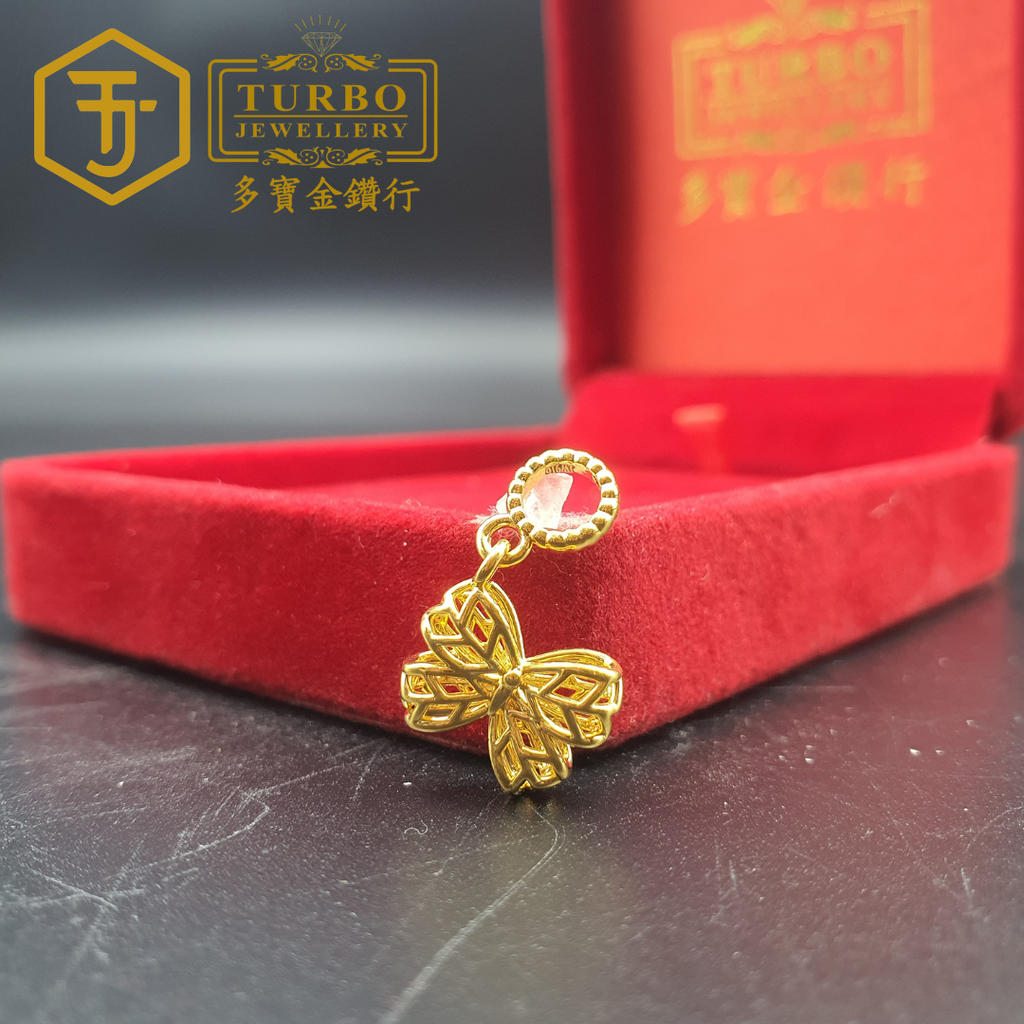 20260305_182314  [916G] Ribbon 2 Micro-Gold PRD Pendant 蝴蝶结2微金PRD