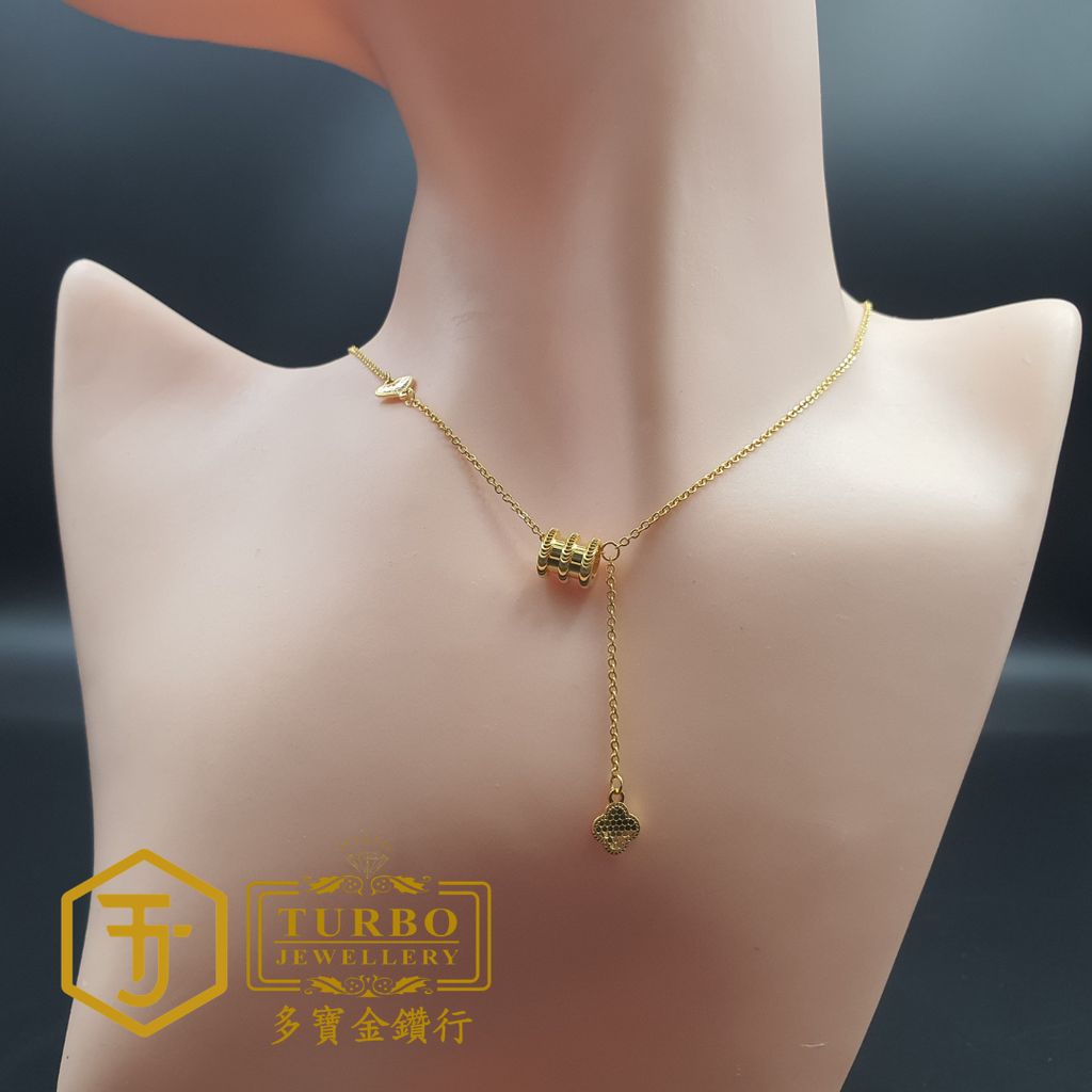 20260330_133652 小蛮腰间爱心吊梅花Polo颈链 (1)
