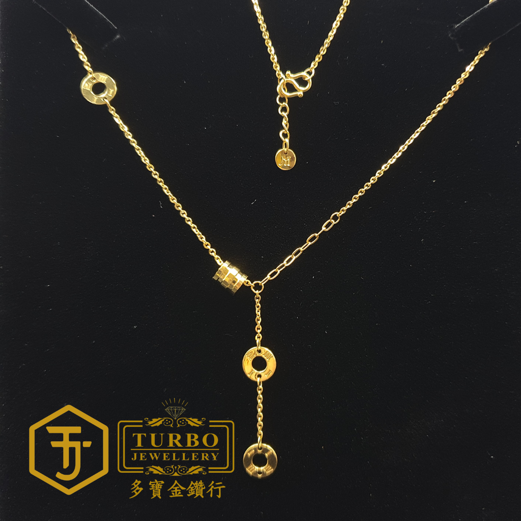 20260330_125223 [916G] Small Waist Hanging Three Circle Polo Necklace 小蛮腰间三圈Polo颈链