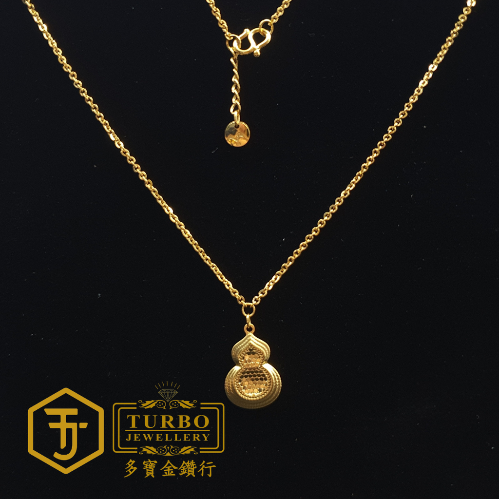 20260330_124649 [916G] Gourd Honeycomb Polo Necklace 葫芦蜂窝Polo颈链 Rantai Leher Polo Sarang lebah labu